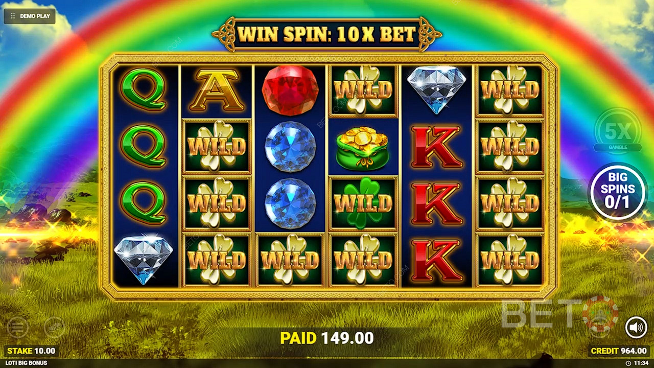 Luck O' The Irish Big Bonus Pelaa Ilmaiseksi