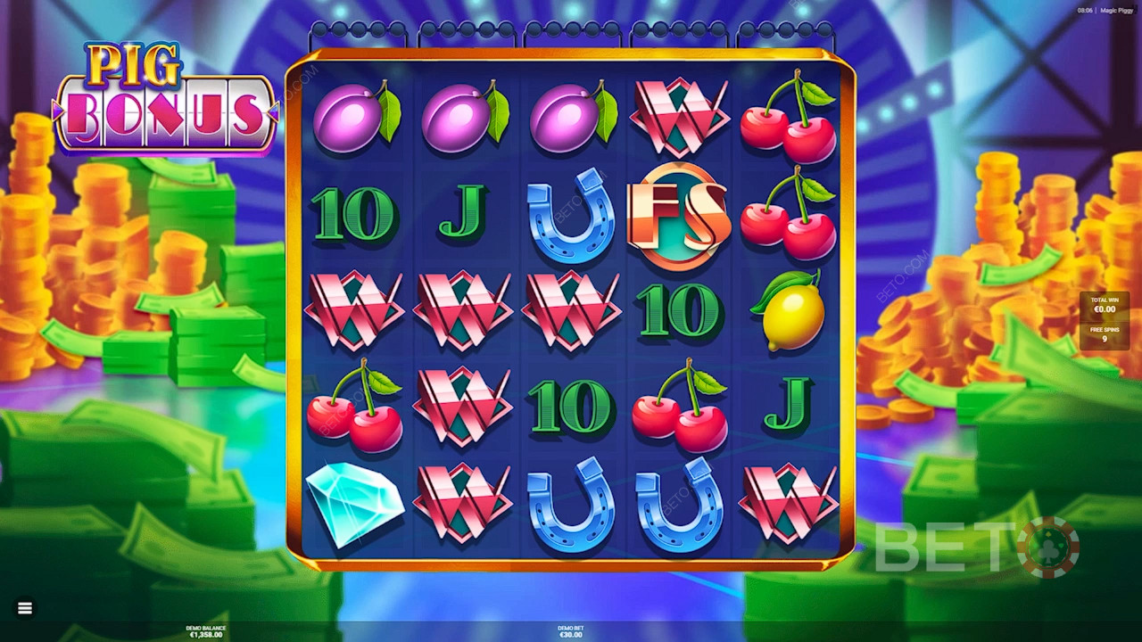 Voita 7,500x panoksesi Magic Piggyn nettikolikkopelissä!