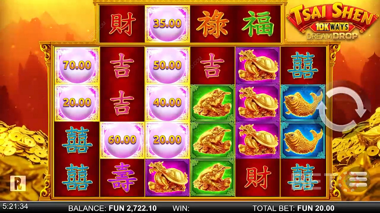 Tsai Shen 10K Ways Dream Drop Pelaa Ilmaiseksi