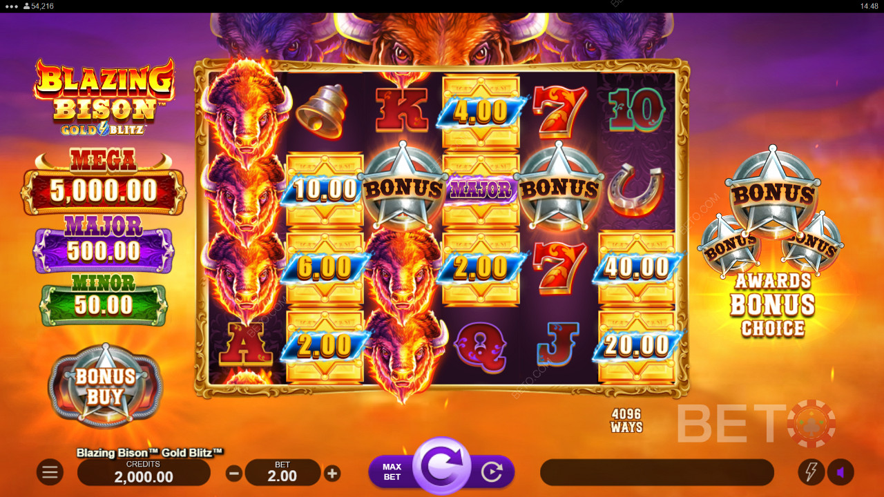 Blazing Bison Gold Blitz Pelaa Ilmaiseksi