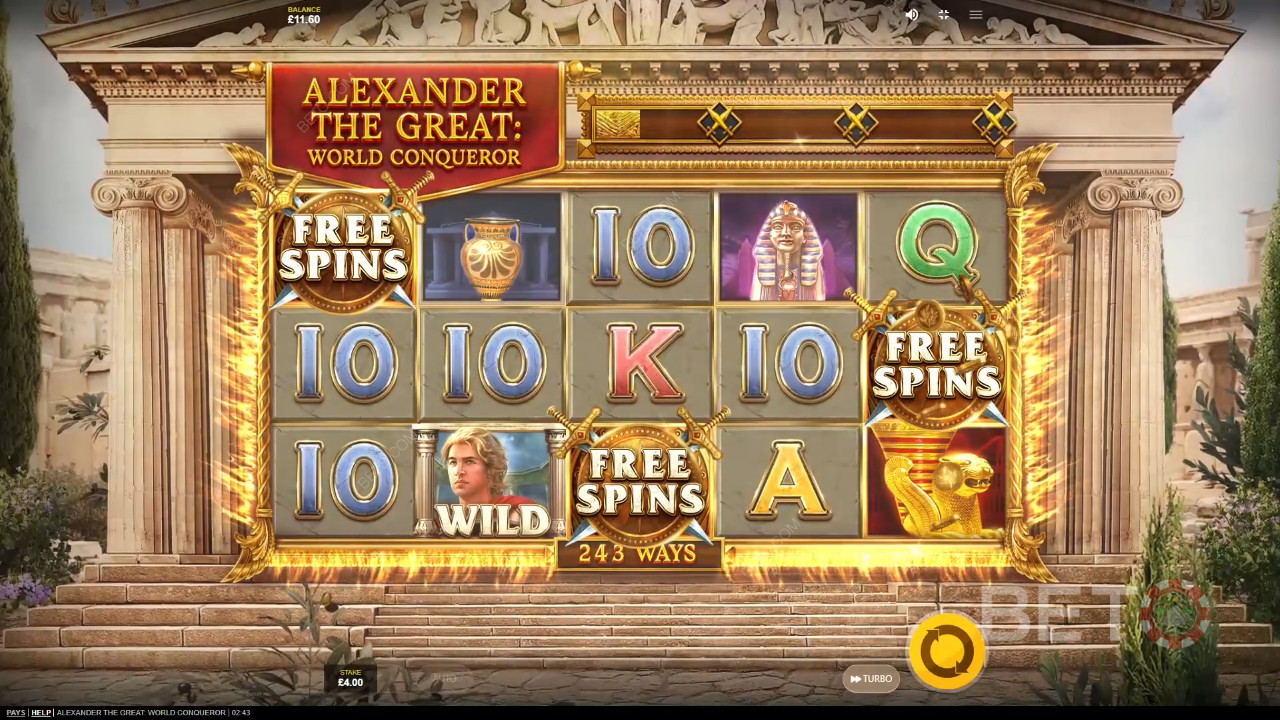 Alexander The Great World Conqueror arvostelu BETO Slotsilta