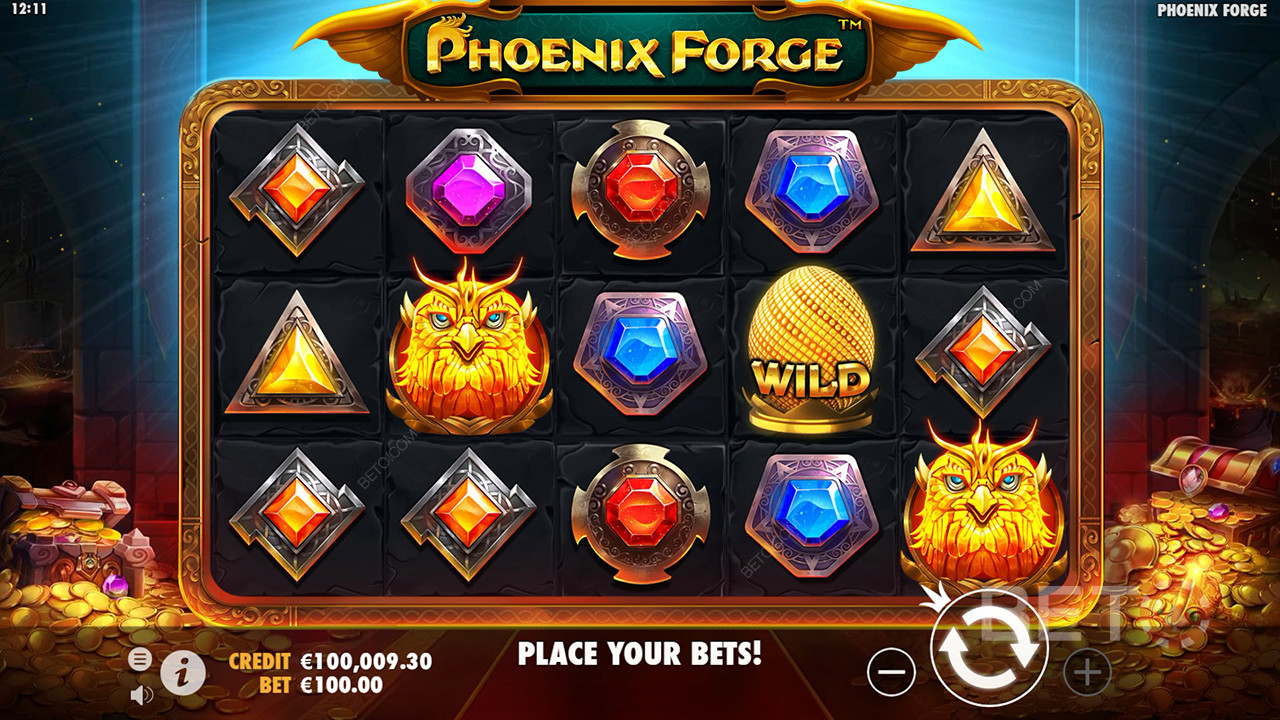 Phoenix Forge: Kolikkopeli, joka kannattaa pyörittää?
