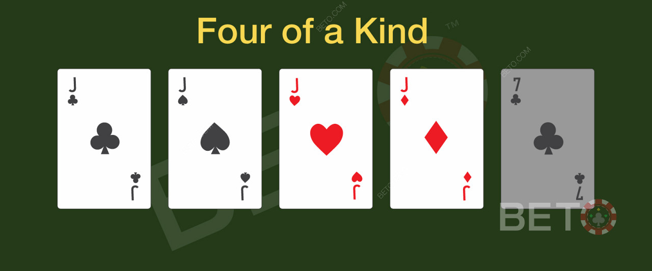 Neljä samanlaista pokerissa