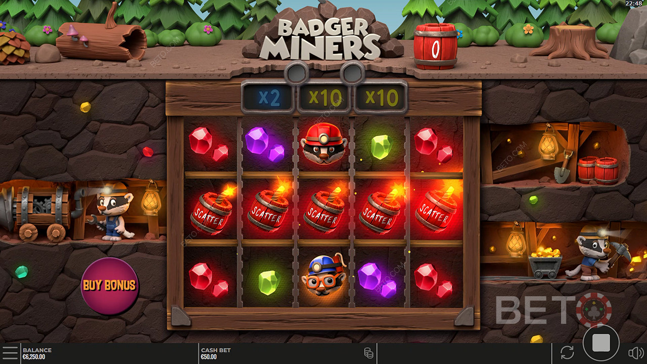 Badger Miners  Pelaa Ilmaiseksi