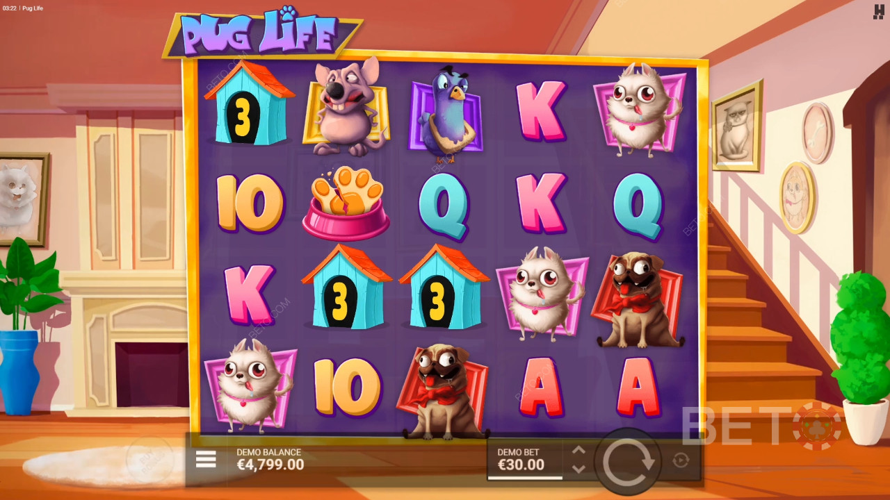 Pug Life Review by BETO Slots