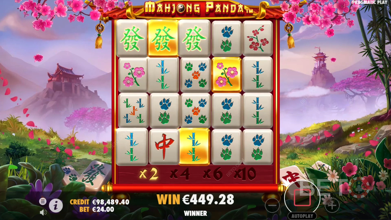 Teema & suunnittelu: Serene Mahjong Escape