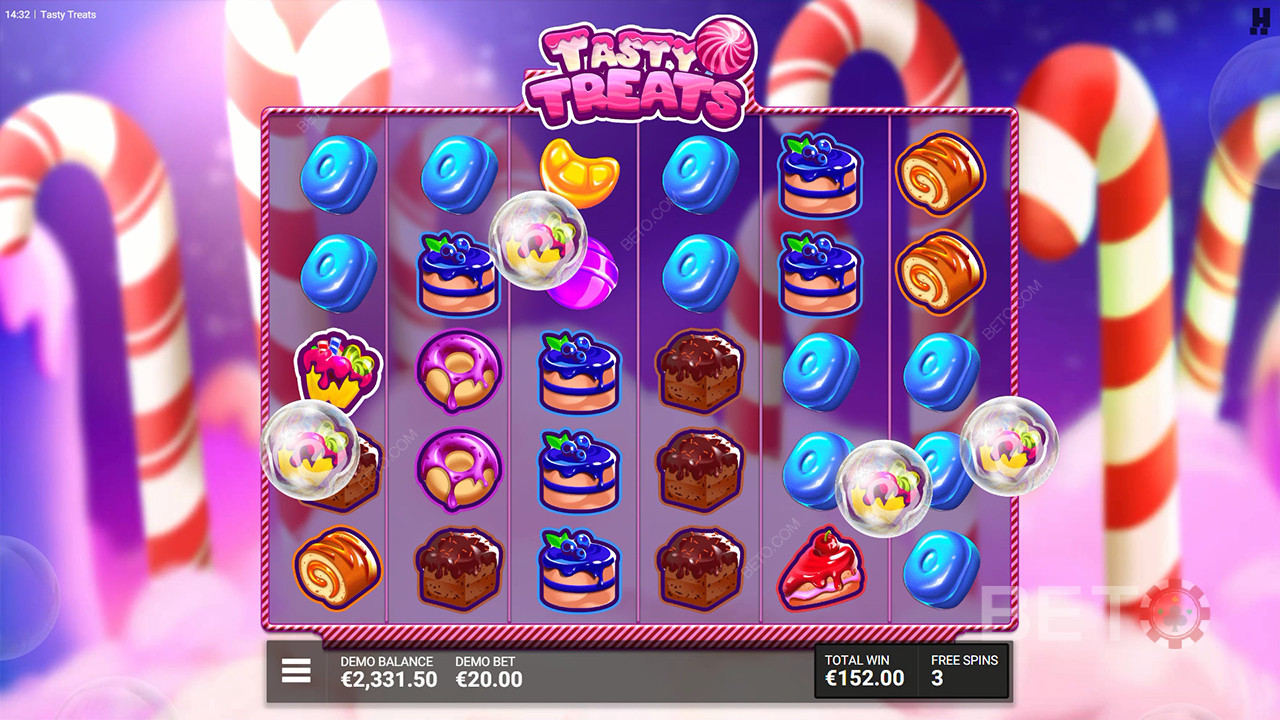 Tasty Treats arvostelu by BETO Slots