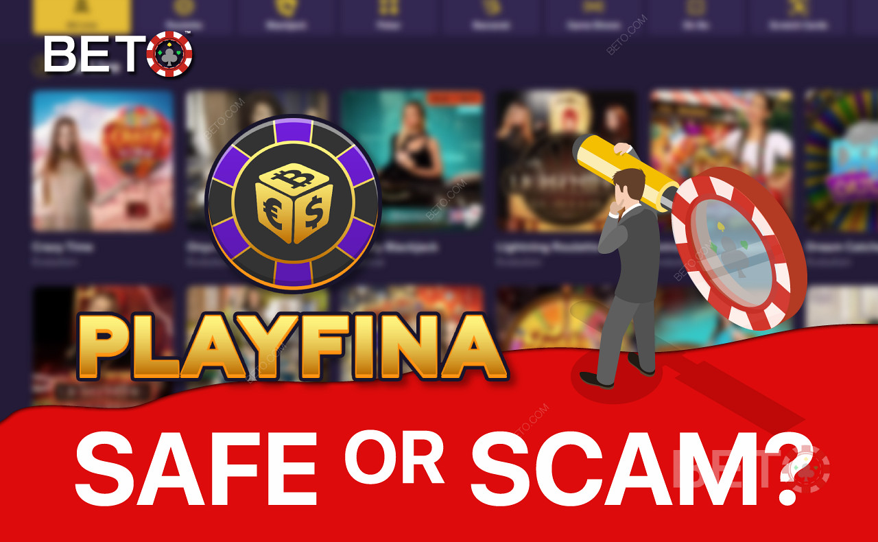 Playfina Casino - Onko se turvallinen vai huijaus?