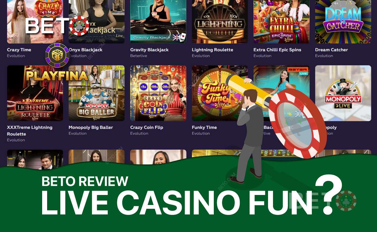 Playfina Live Casino tarjoaa laajan valikoiman suosittuja jakajapelejä.