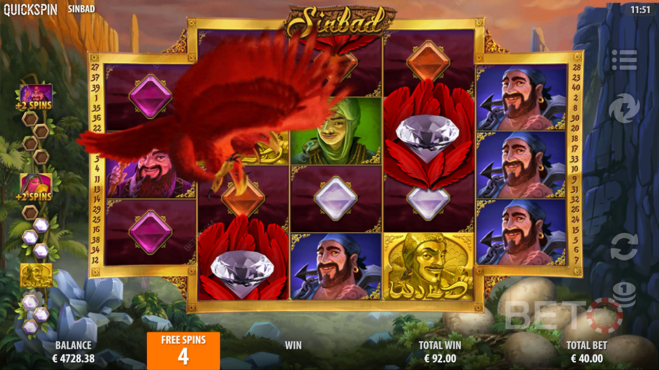 Sinbad arvostelu BETO Slotsilta