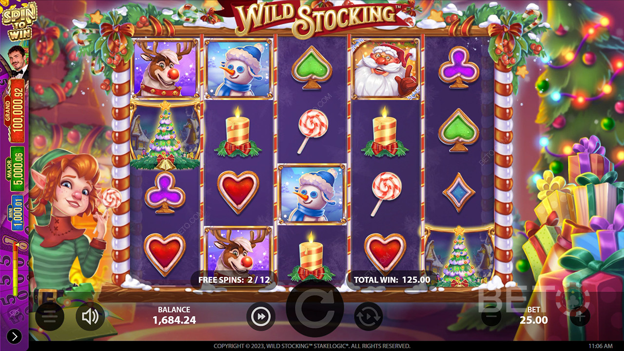 Wild Stocking arvostelu by BETO Slots