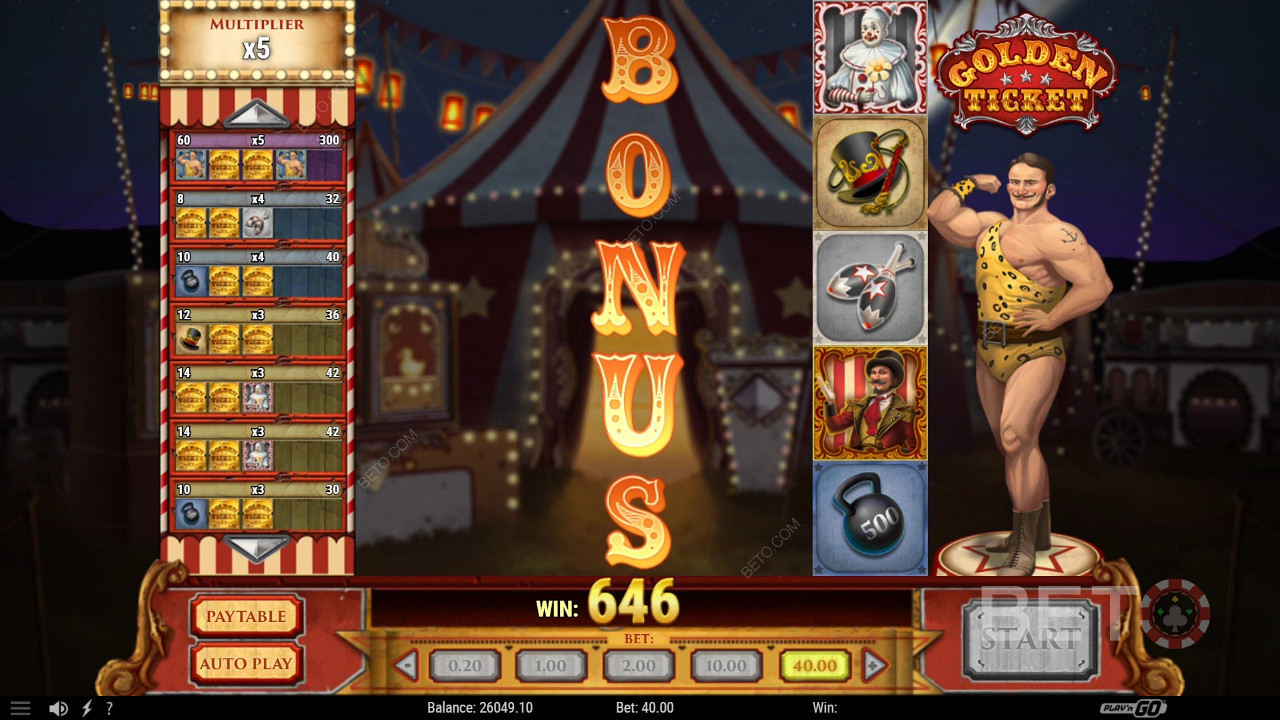 Golden Ticket (Play'n Go) Pelaa Ilmaiseksi
