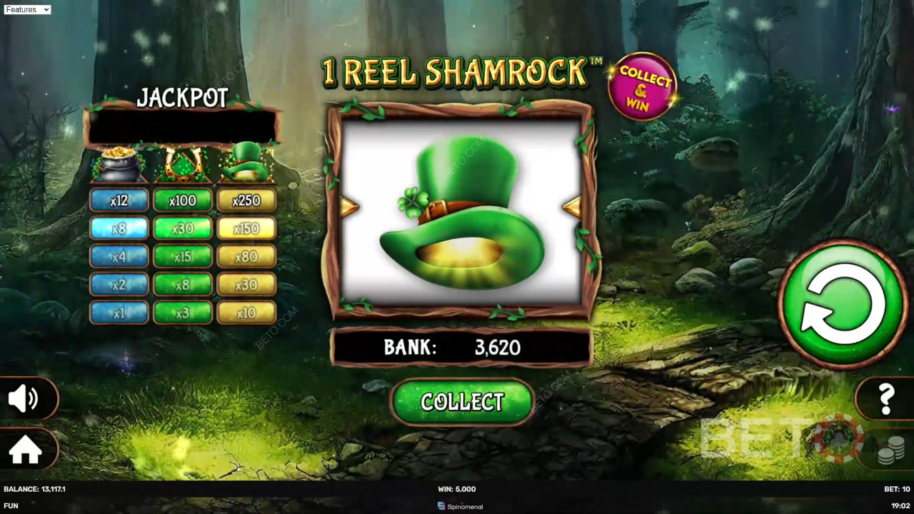 1 Reel Shamrock arvostelu by BETO Slots
