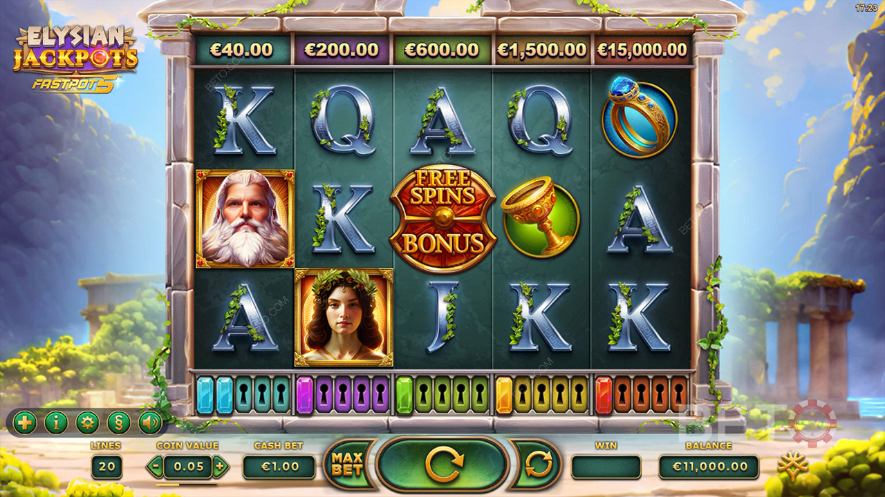 Elysian Jackpots Pelaa Ilmaiseksi