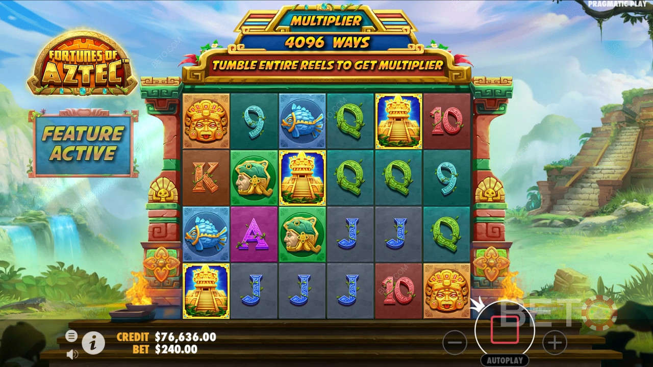 Fortunes of the Aztec arvostelu BETO Slotsilta