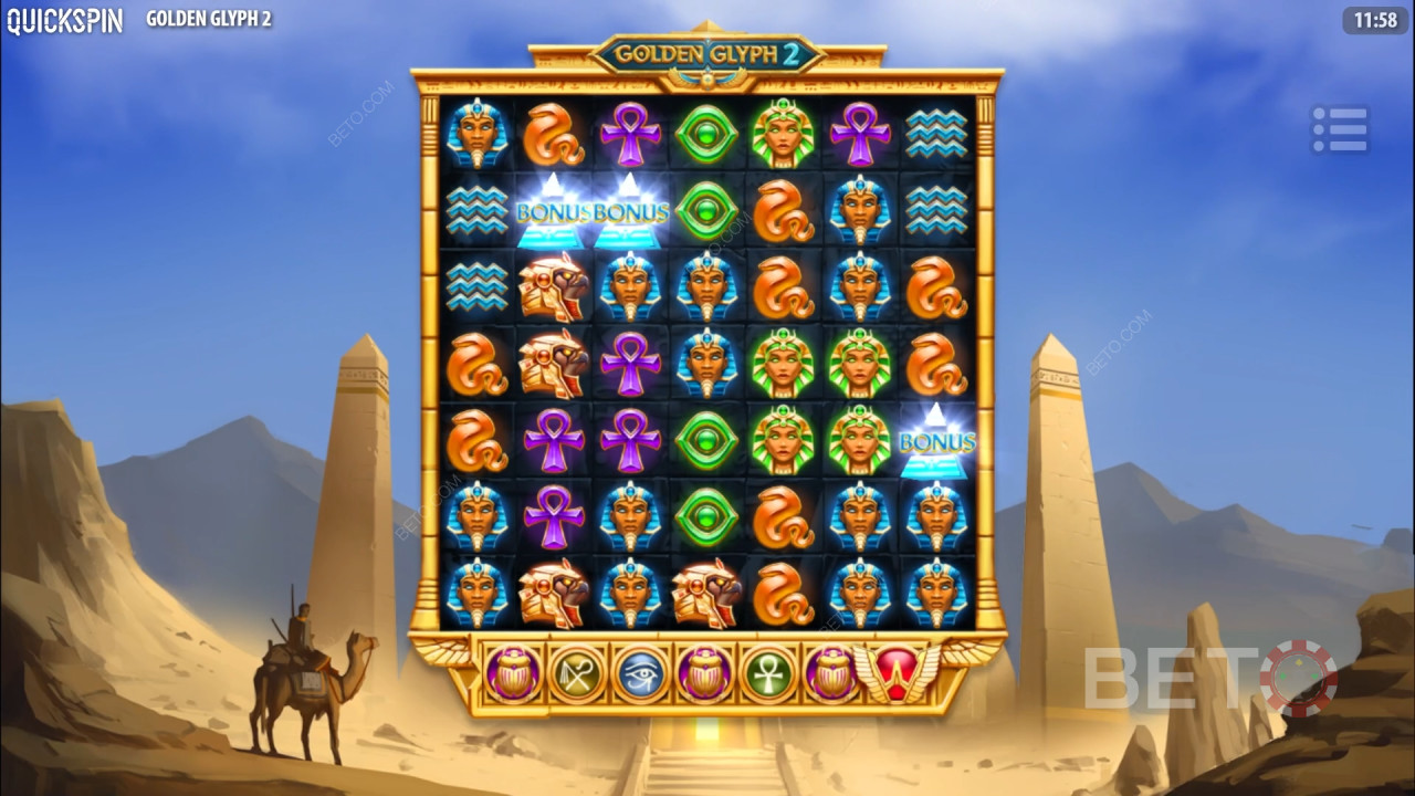 Golden Glyph 2 Arvostelu by BETO Slots