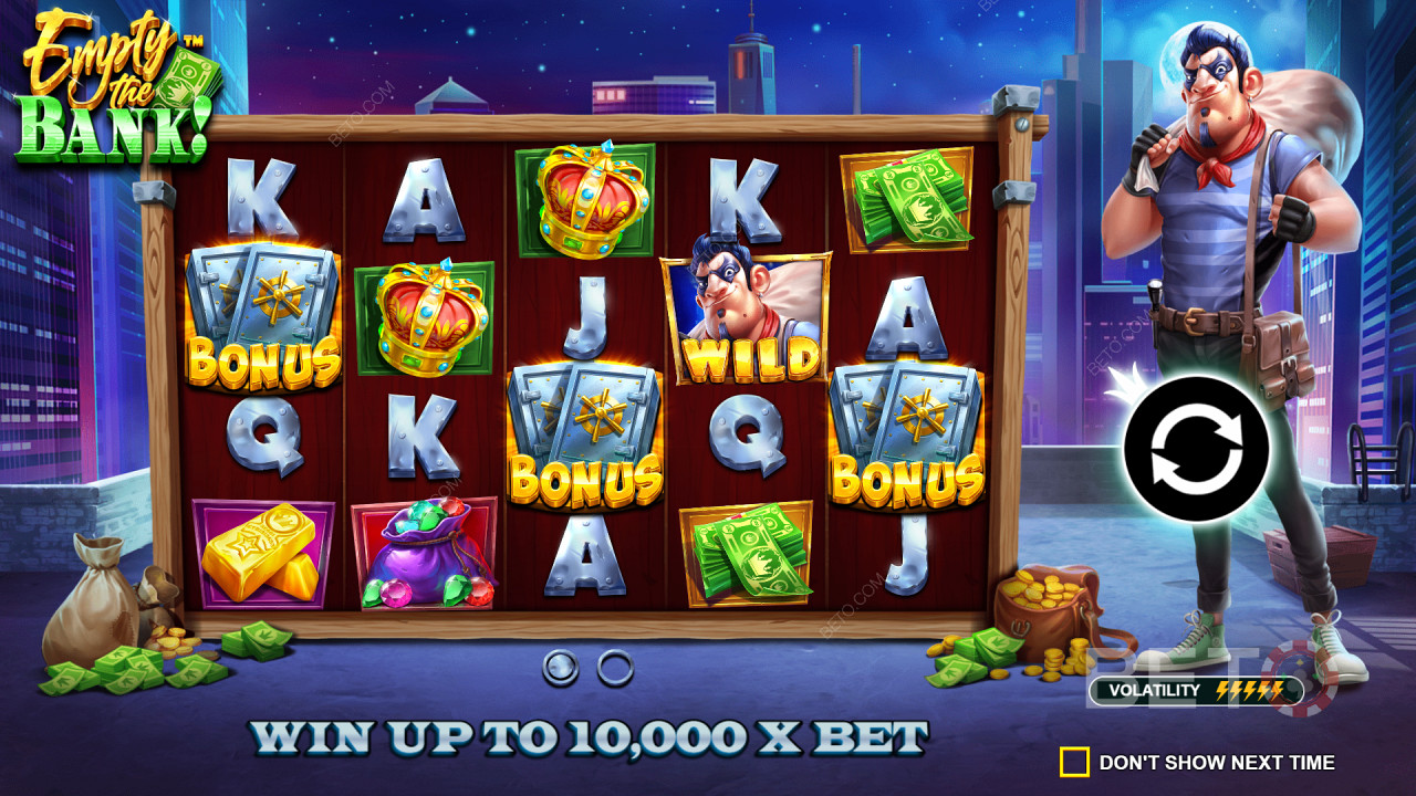 Tyhjennä pankki Review by BETO Slots