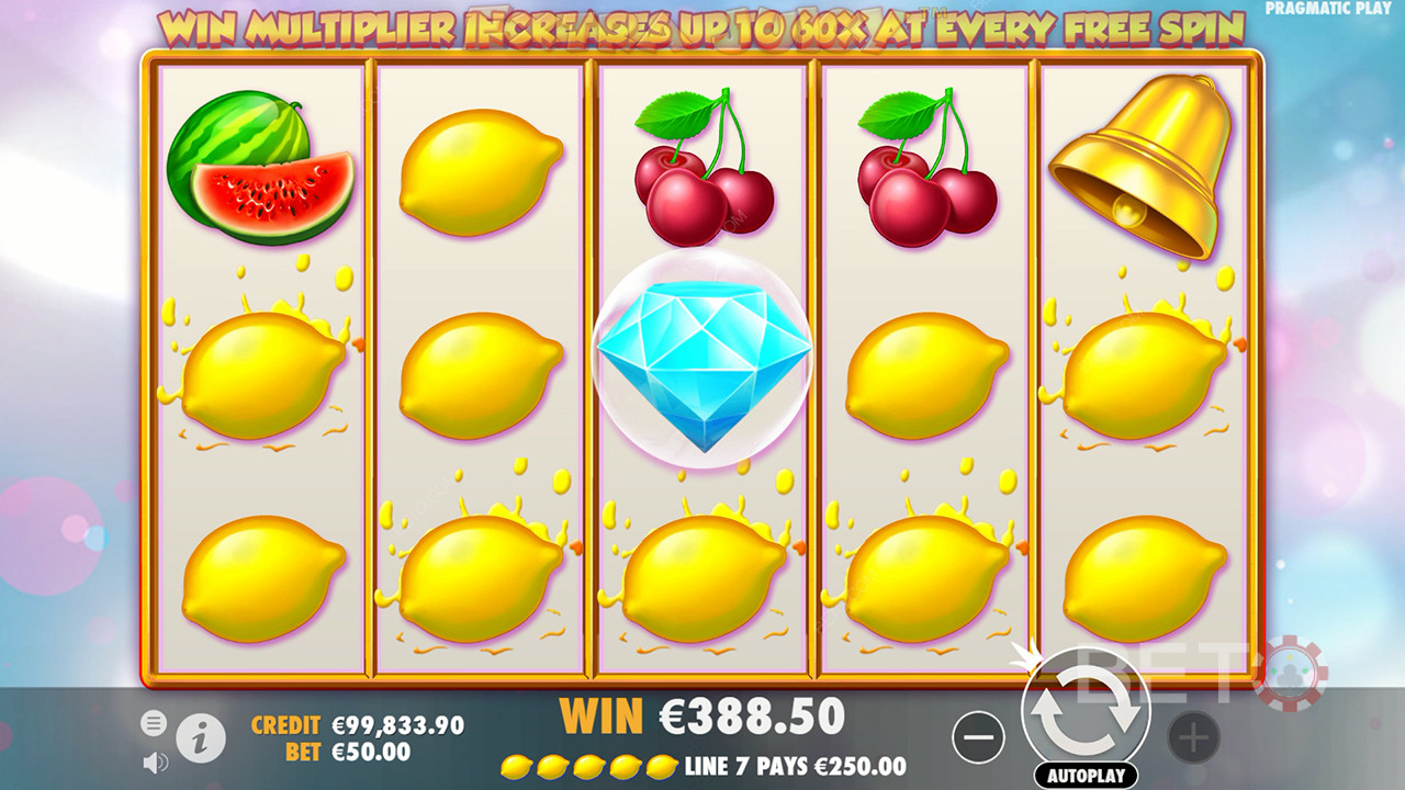 Bonusominaisuudet selitetty Extra Juicy by Pragmatic Play