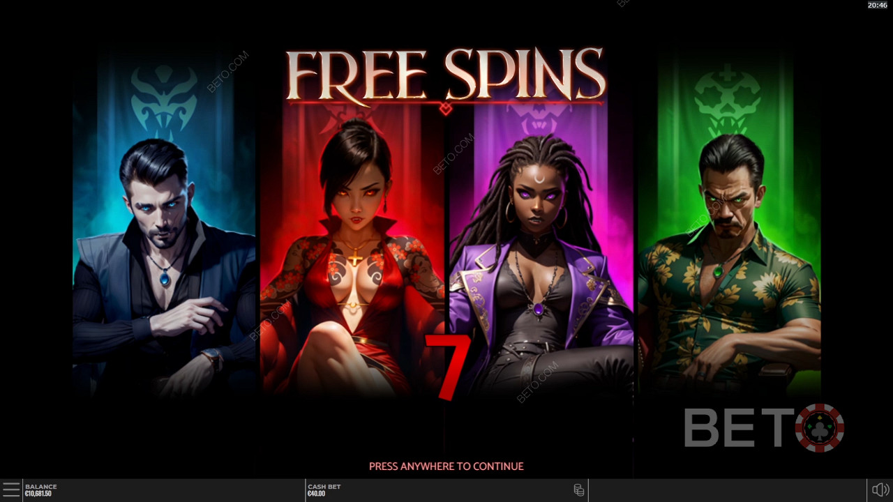 Bonusominaisuudet selitetty Vampire Riches DoubleMaxissa Vampire Riches DoubleMax mennessä Yggdrasil