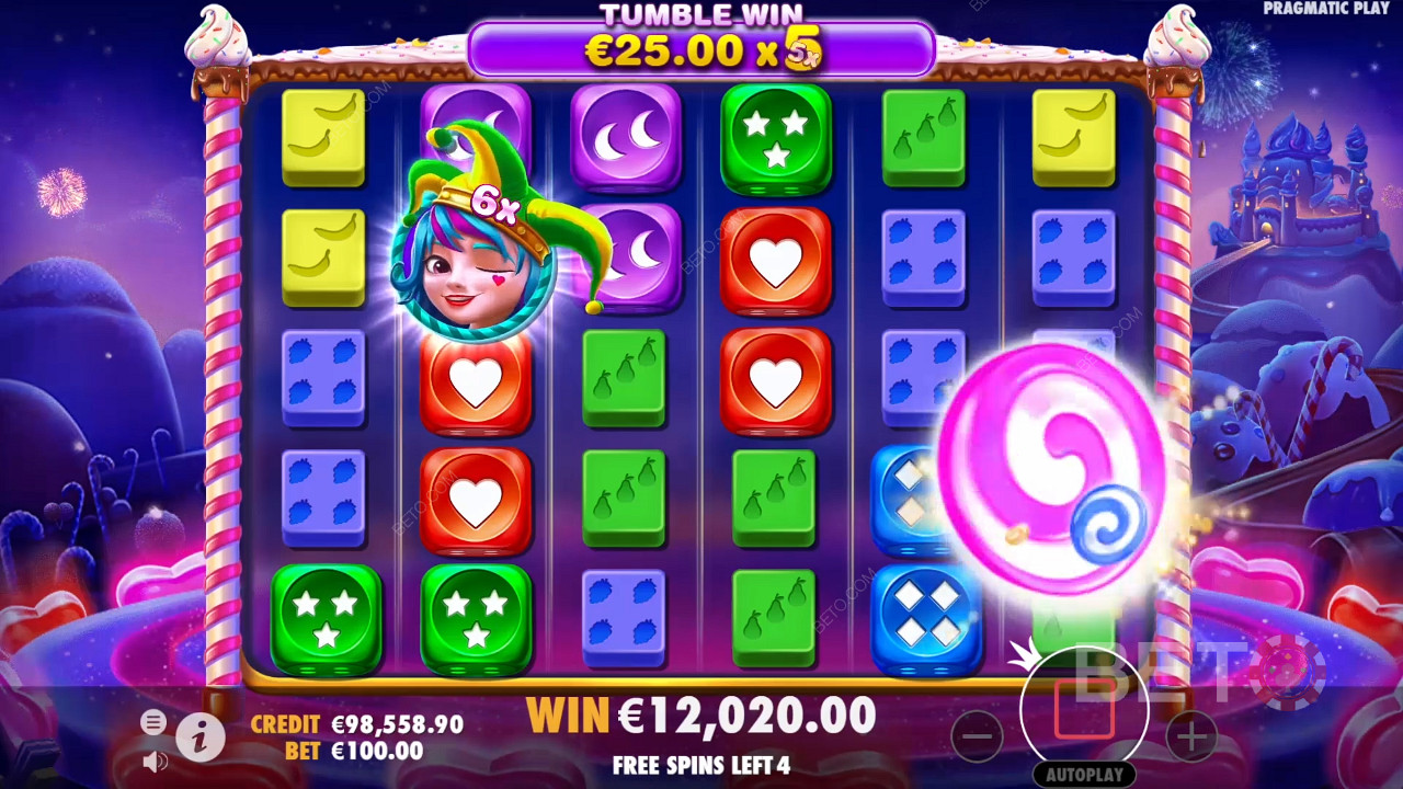 Sweet Bonanza Dice videokolikkopeli - arviomme