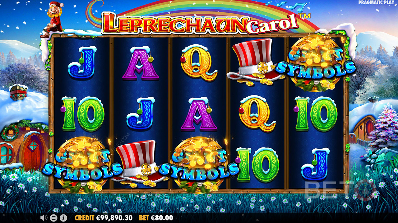 Leprechaun Carol arvostelu by BETO Slots