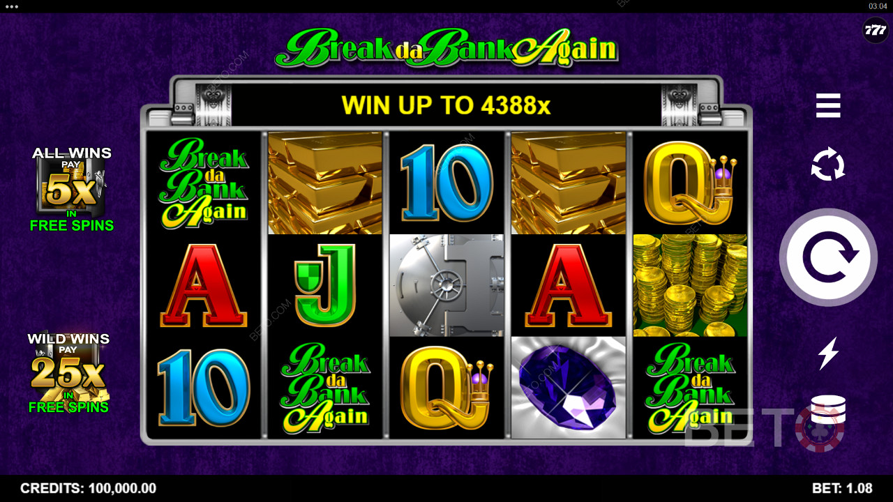Break da Bank Again Pelaa Ilmaiseksi