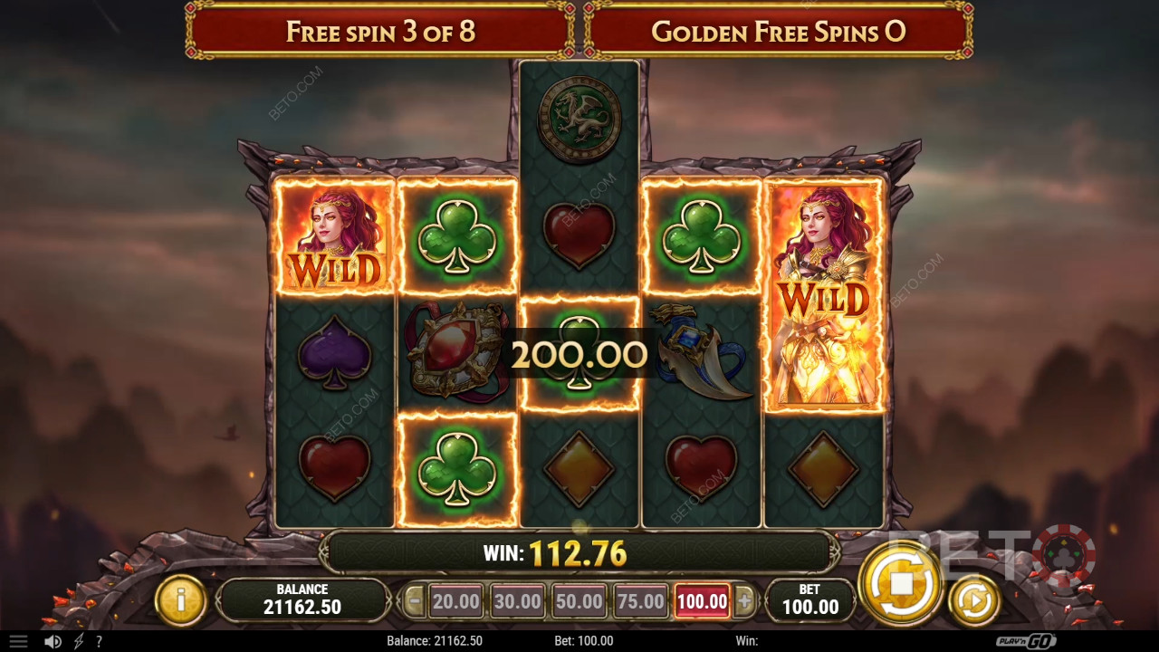 Voita 5000x panoksesi Dragon Maiden -kolikkopelissä!