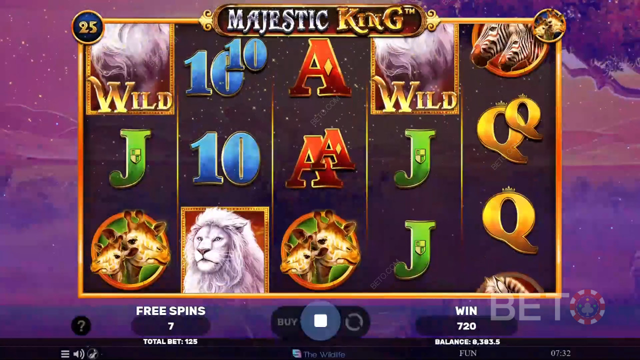 Majestic King arvostelu BETO Slotsilta