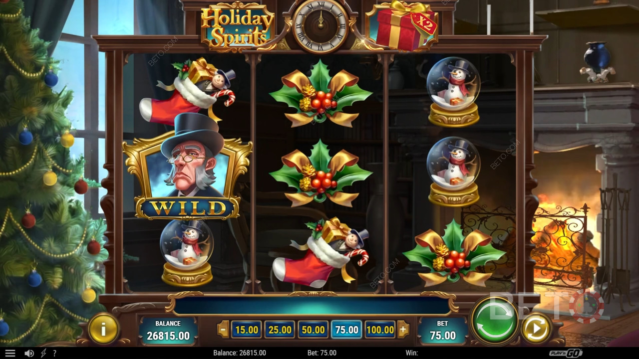 Holiday Spirits arvostelu BETO Slotsilta