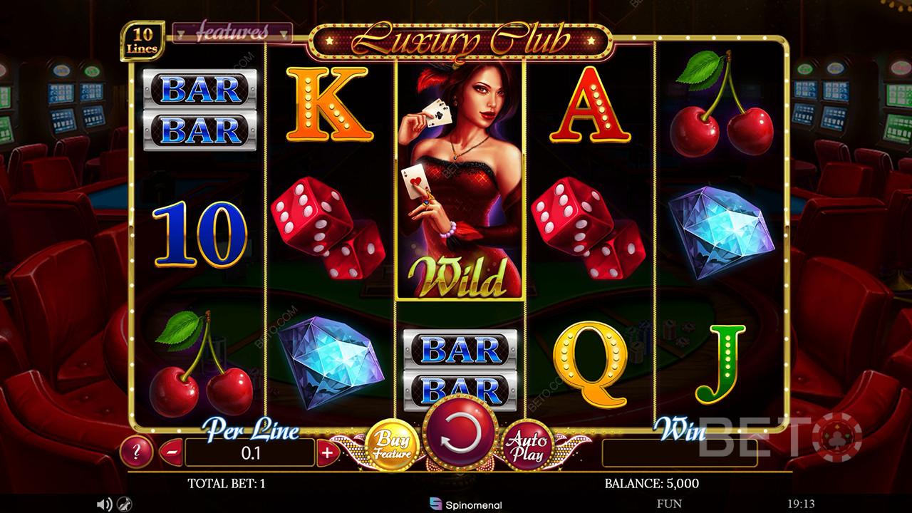 Luxury Club arvostelu by BETO Slots