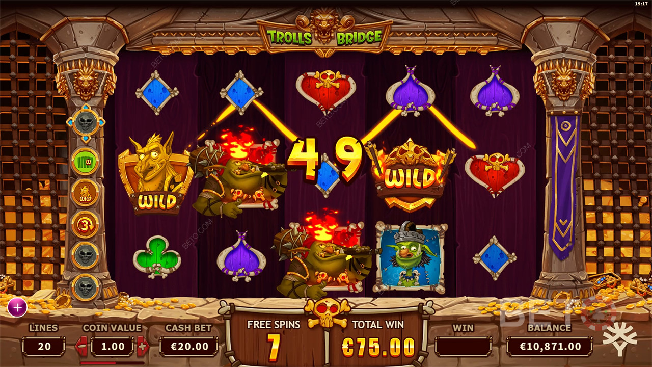 Trolls Bridge Review by BETO Slots
