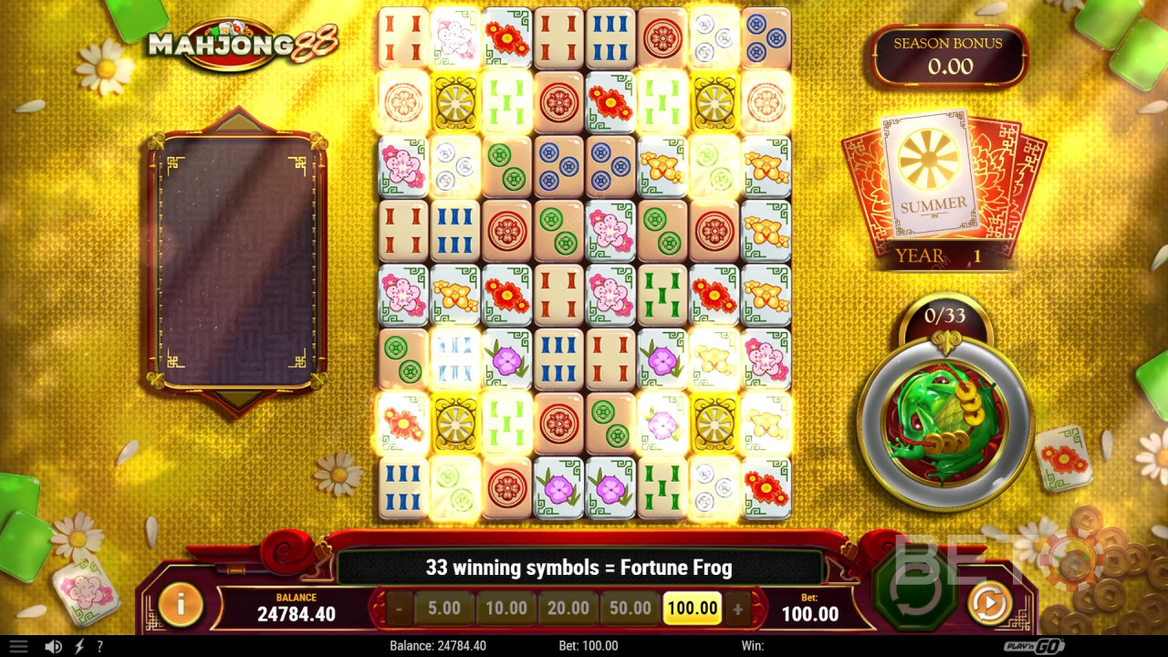 Voita 5,000x panoksesi Mahjong 88 -kolikkopelissä verkossa!