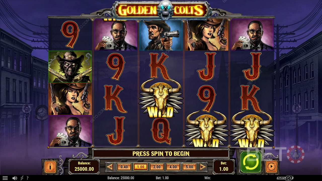 Golden Colts arvostelu BETO Slotsilta