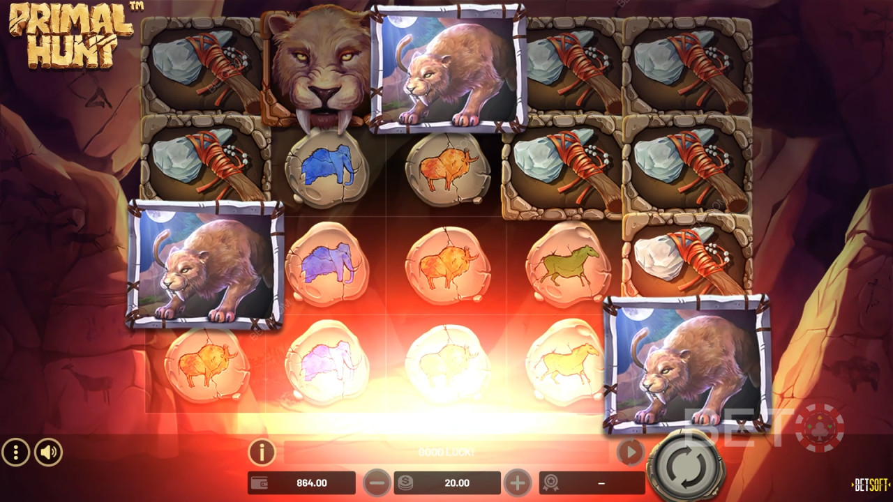 Primal Hunt arvostelu BETO Slotsilta