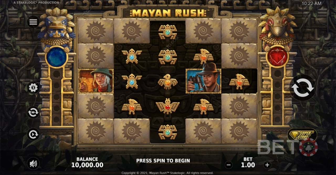 Mayan Rush nettikolikkopeli