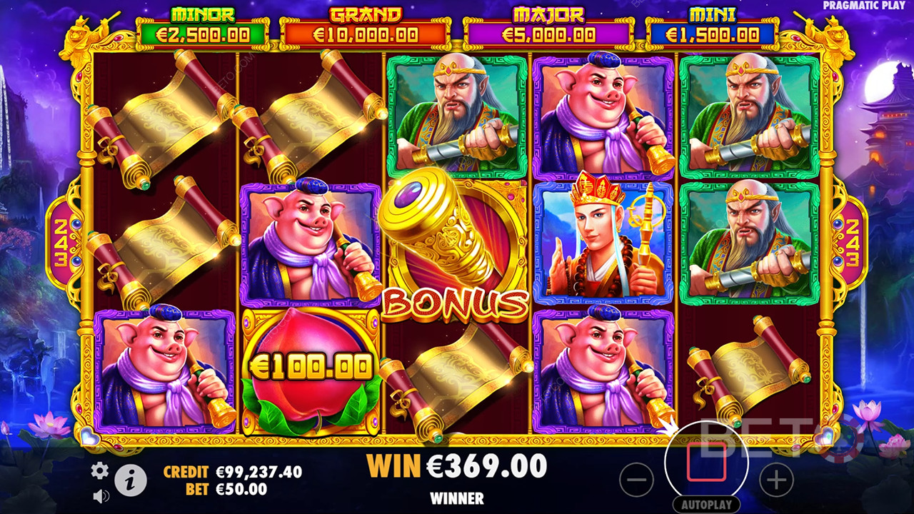 Voita 6,080x panoksesi Monkey Warrior -kolikkopelissä!