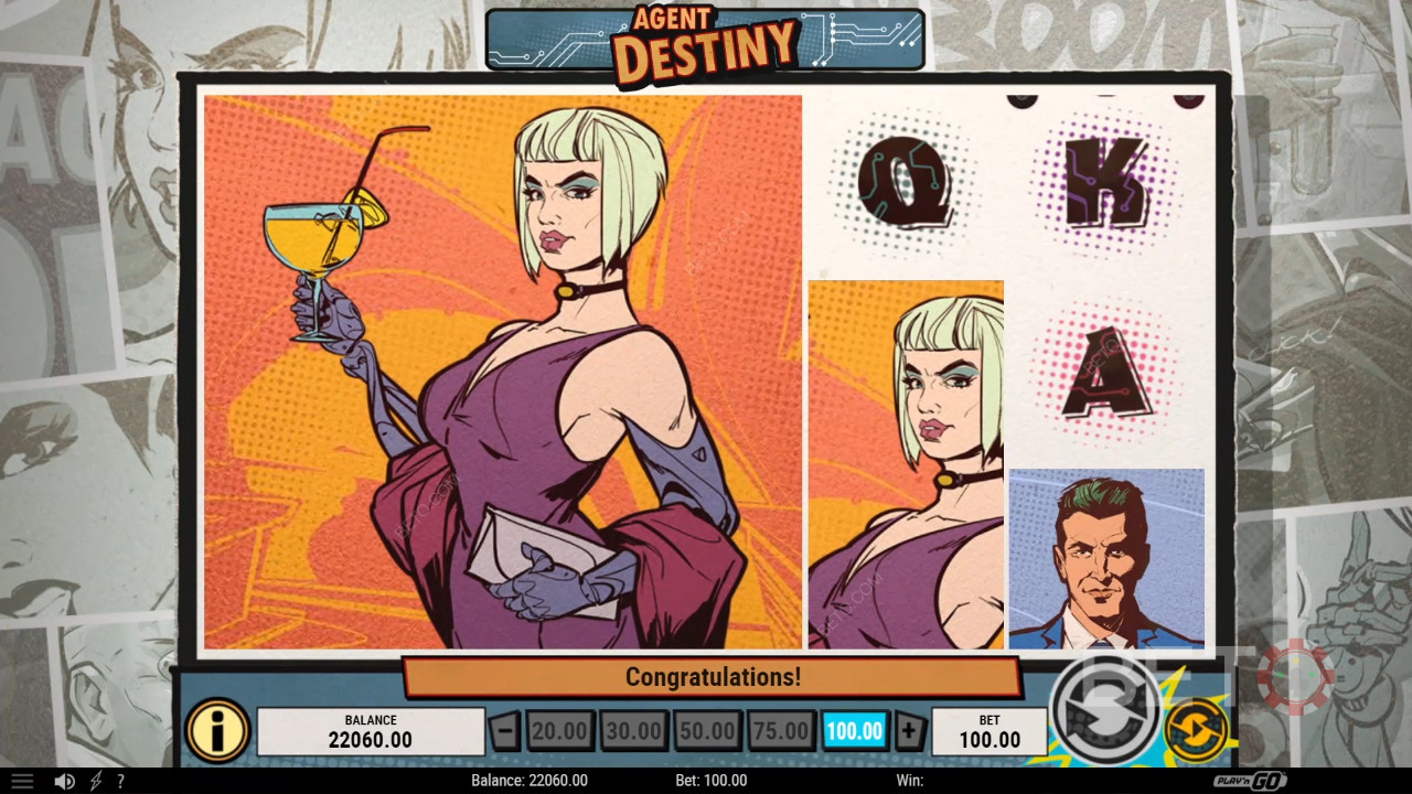 Agent Destiny arvostelu BETO Slotsilta