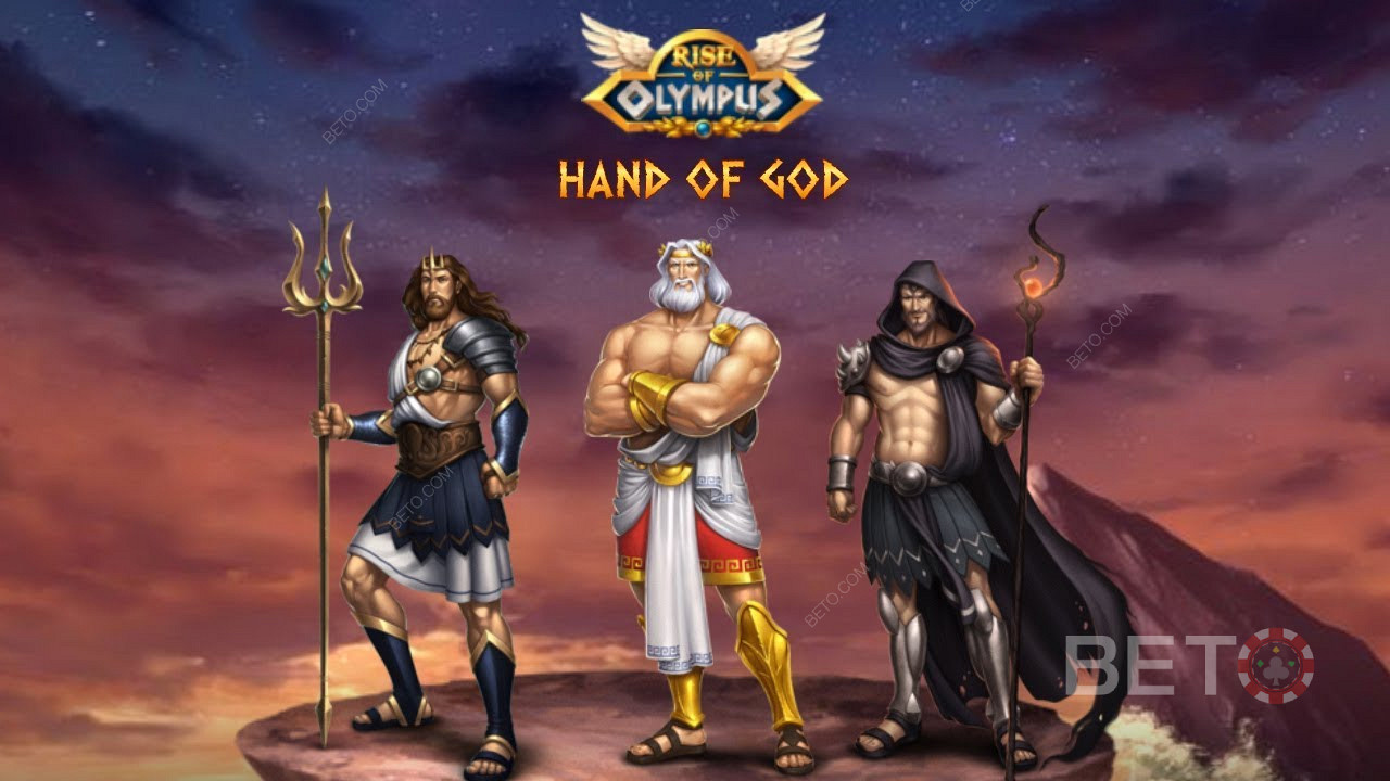 Hand of God on ominaisuus, jolla saat palkintoja voitottomista pyöräytyksistä Rise of Olympus -pelissä.