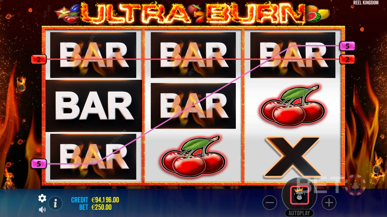 Ultra Burn Review by BETO Slots