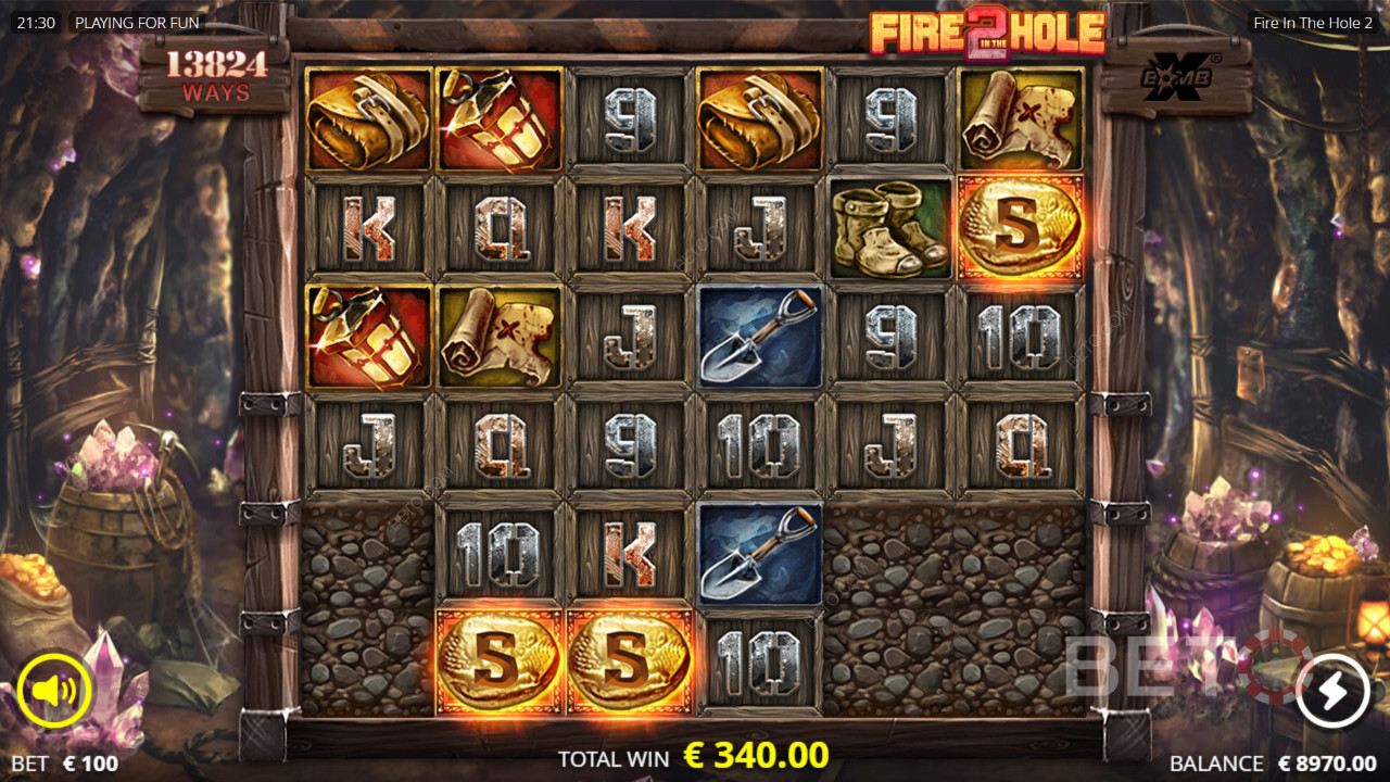 Fire in the Hole 2 Arvostelu by BETO Slots