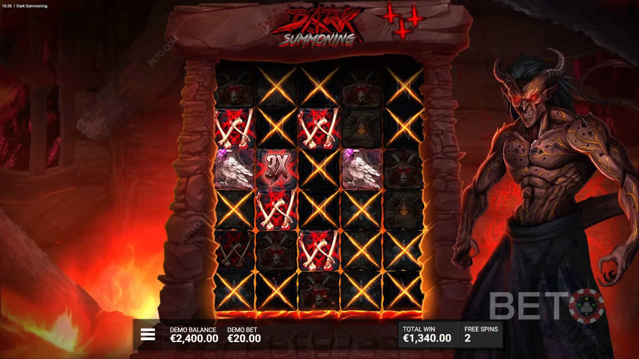 Dark Summoning arvostelu BETO Slotsilta