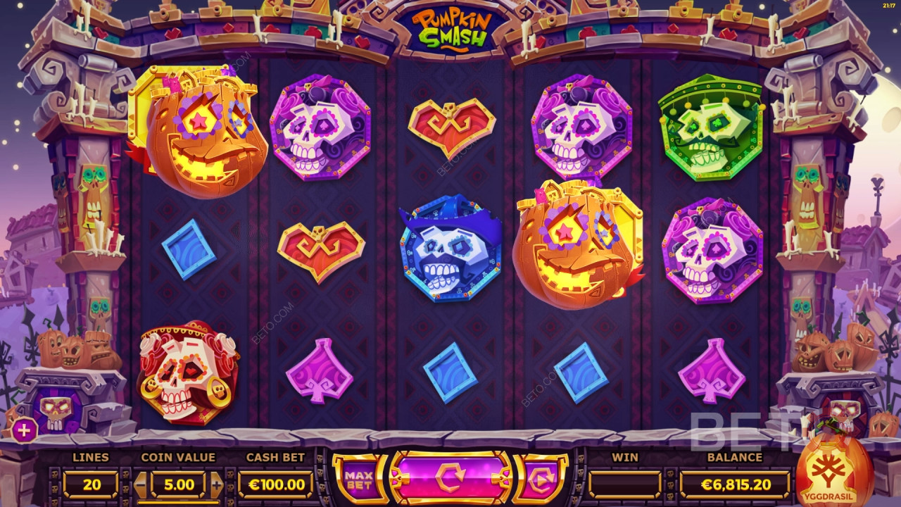 Pumpkin Smash arvostelu BETO Slotsilta
