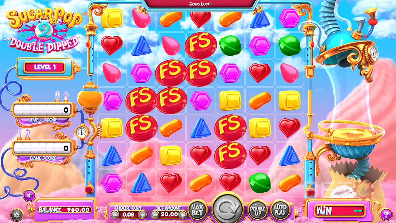 SugarPop 2: Double Dipped arvostelu BETO Slotsilta