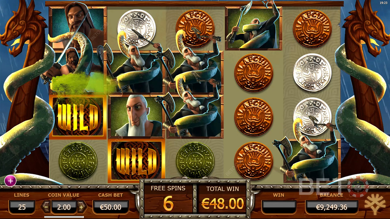 Vikings Go Wild arvostelu BETO Slotsilta