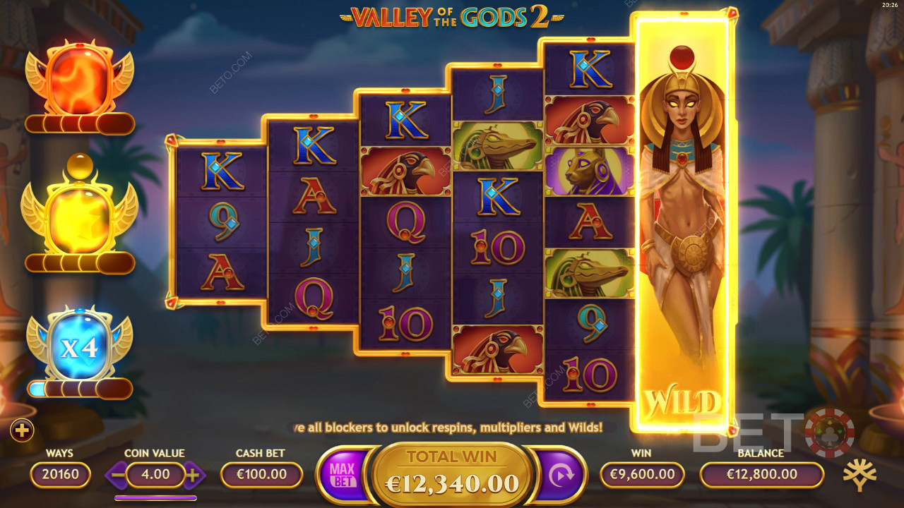 Valley Of The Gods 2 Arvostelu by BETO Slots
