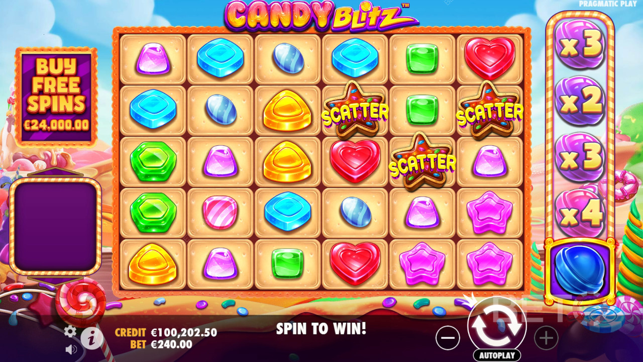 Candy Blitz -kolikkopeli - arviomme