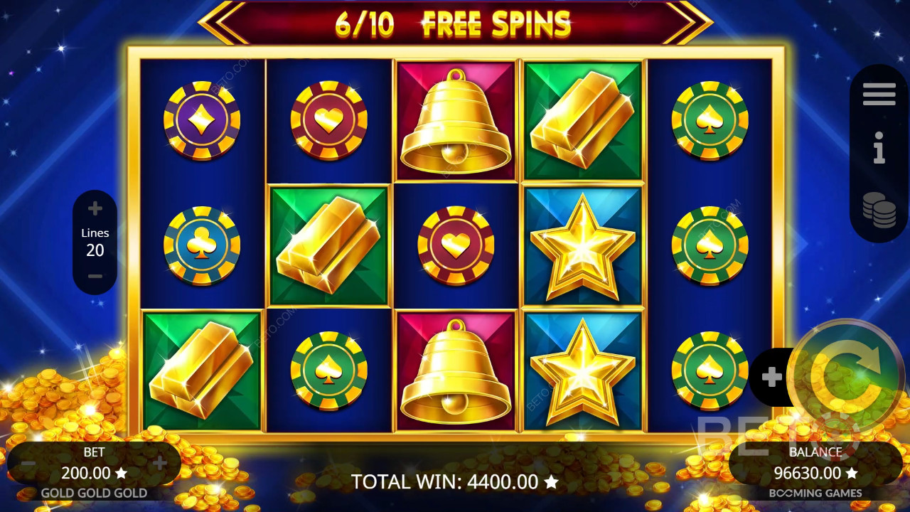 Bonusominaisuudet selitetty Gold Gold Gold Gold mennessä Booming Games