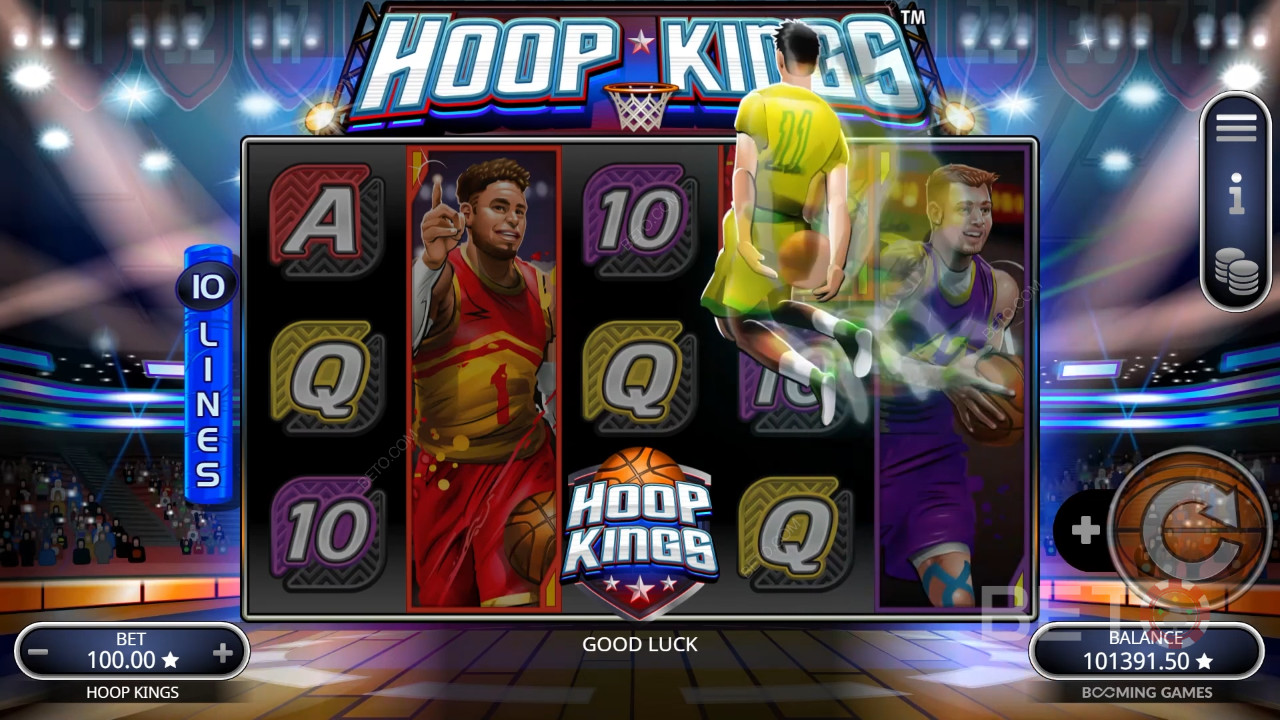 Hoop Kings arvostelu by BETO Slots