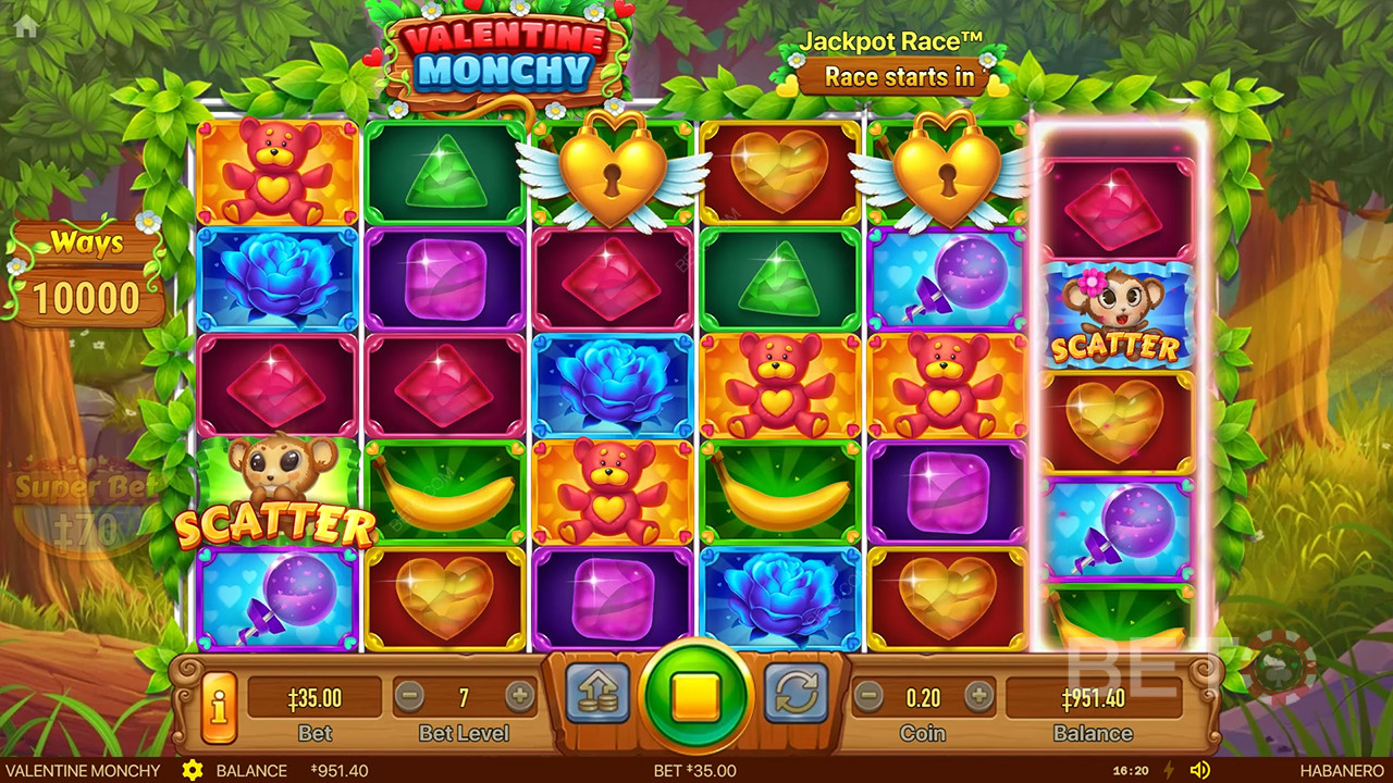 Valentine Monchy arvostelu by BETO Slots