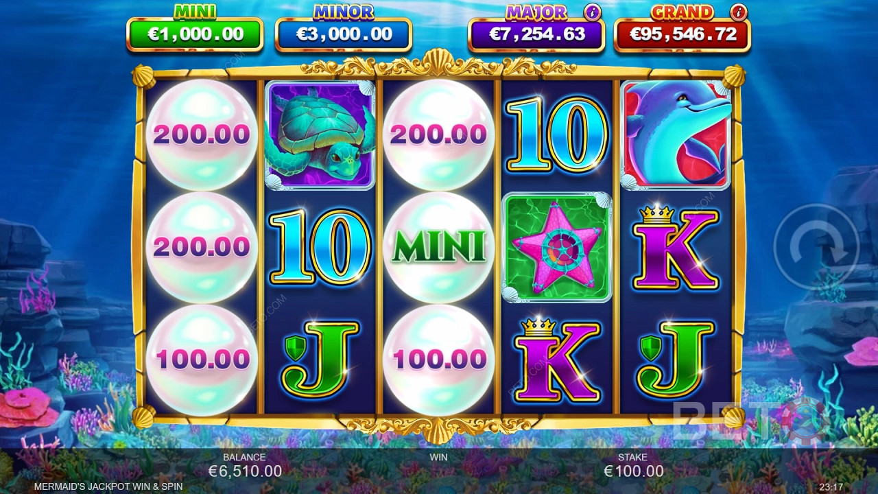 Mermaid's Jackpot Win & Spin Pelaa Ilmaiseksi